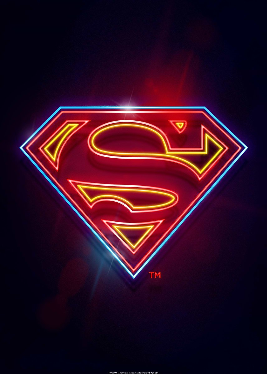 Superman Neón