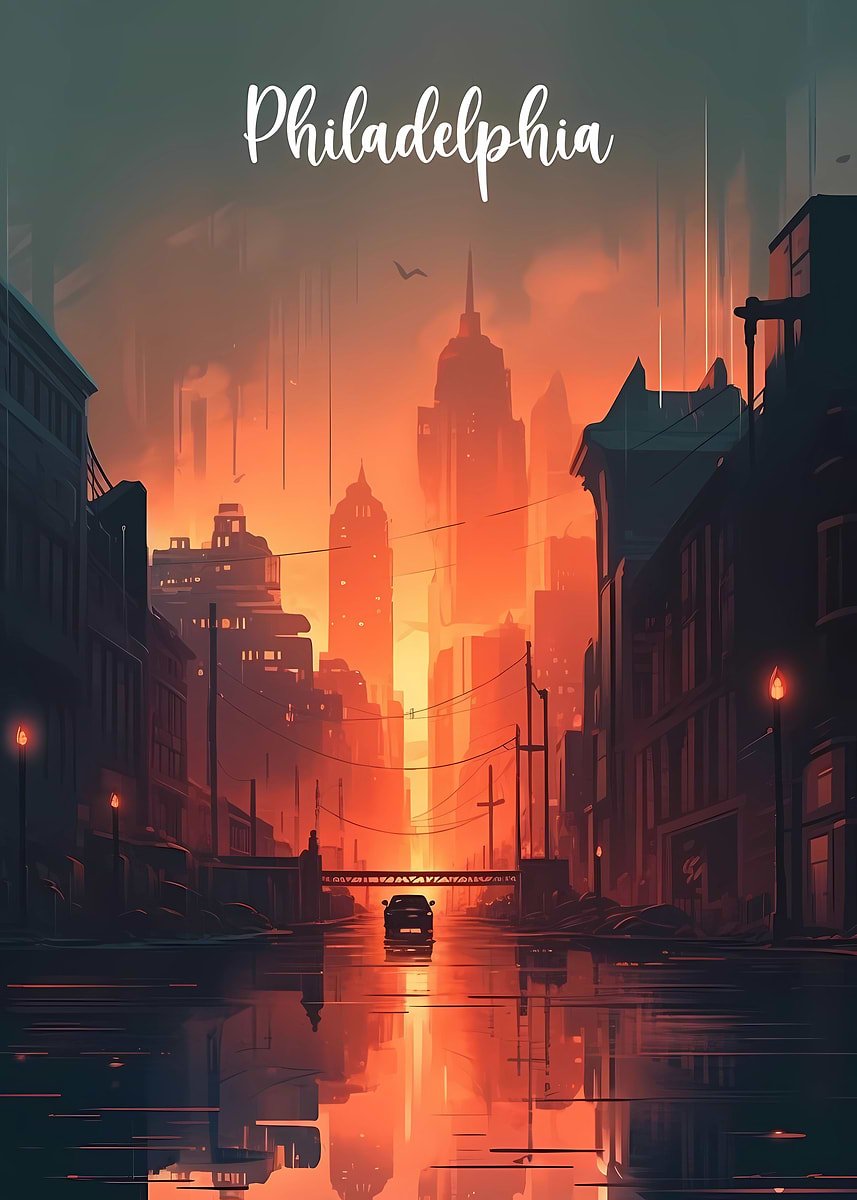 Horizonte Urbano De Filadelfia