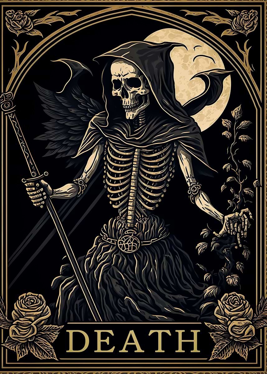 La Carta Del Tarot De La Muerte