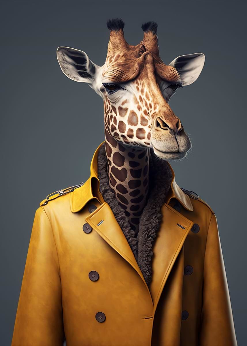 Jirafa Sofisticada