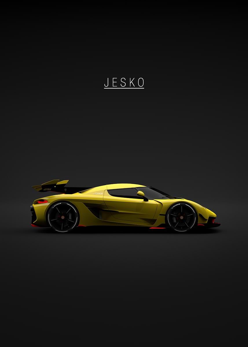 Koenigsegg Jesko Amarillo