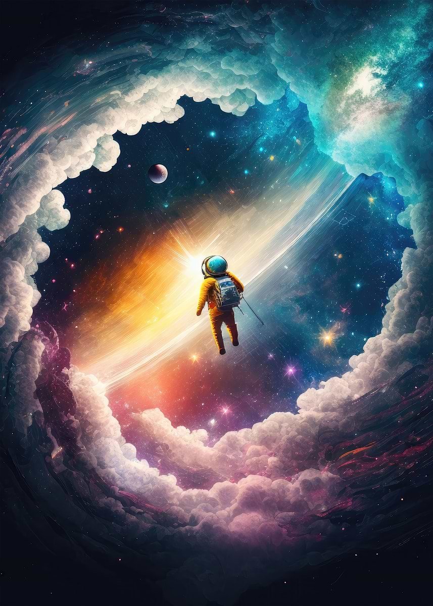 Astronauta Perdido En El Espacio