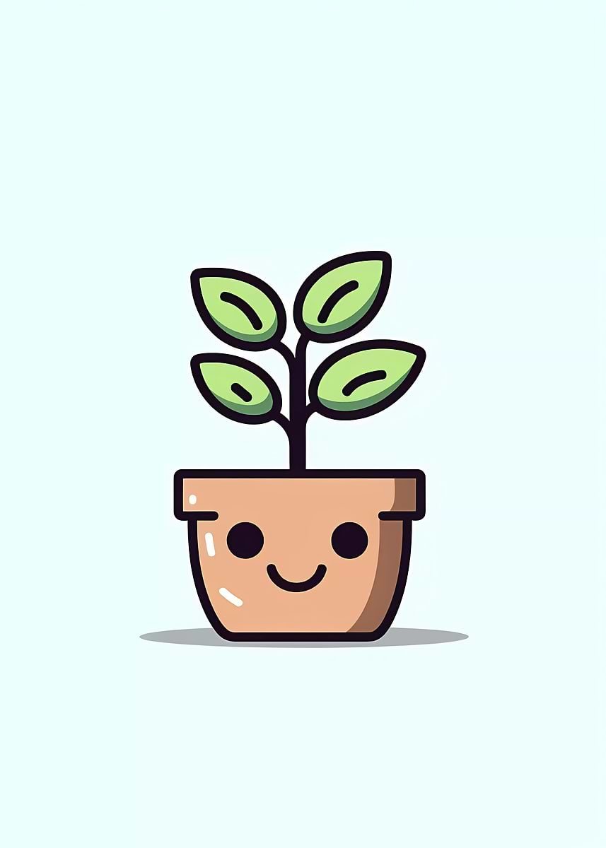Maceta Minimalista Adorable