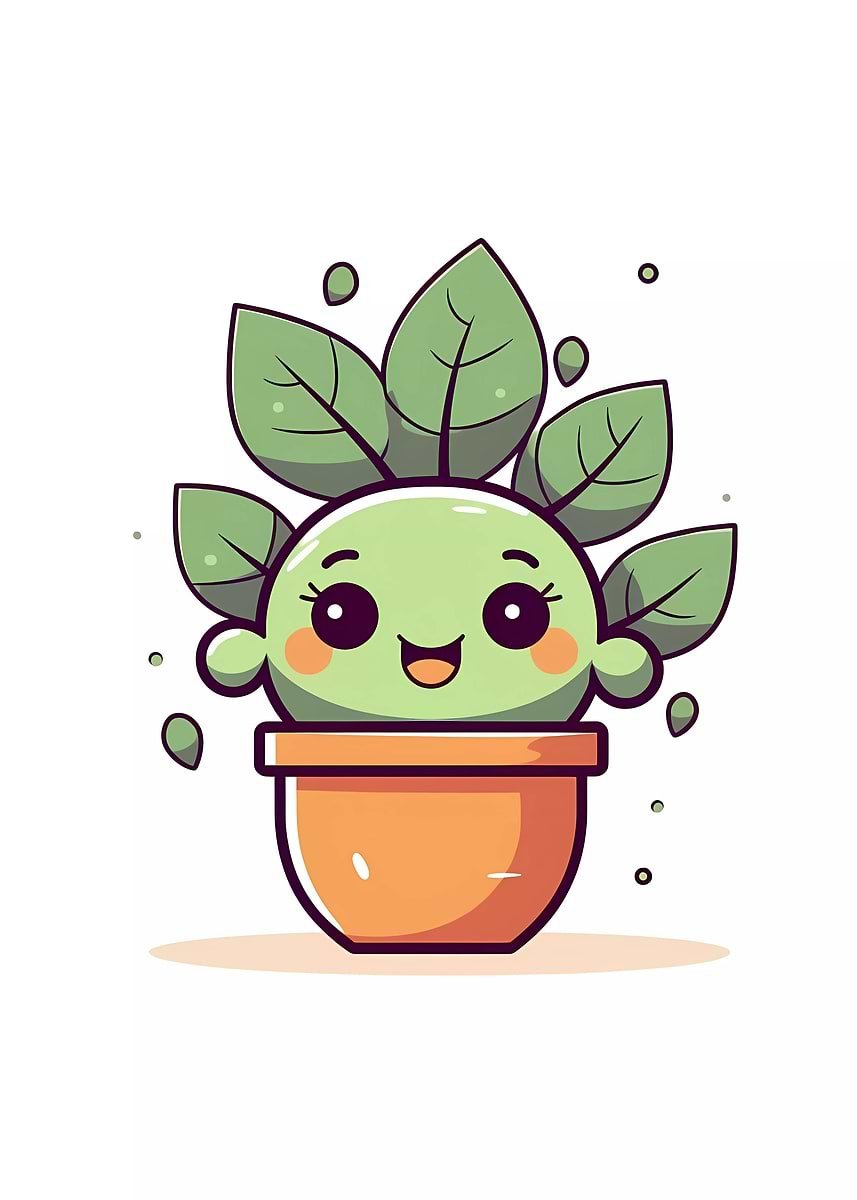 Planta En Maceta Minimalista Y Linda