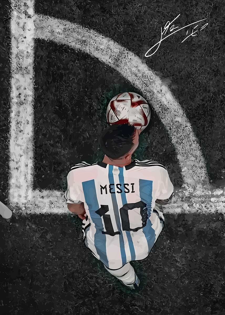 Celebración De Messi En Argentina